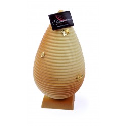 Oeuf Strié Blanc